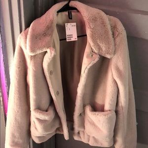 H&M Faux Fur Jacket